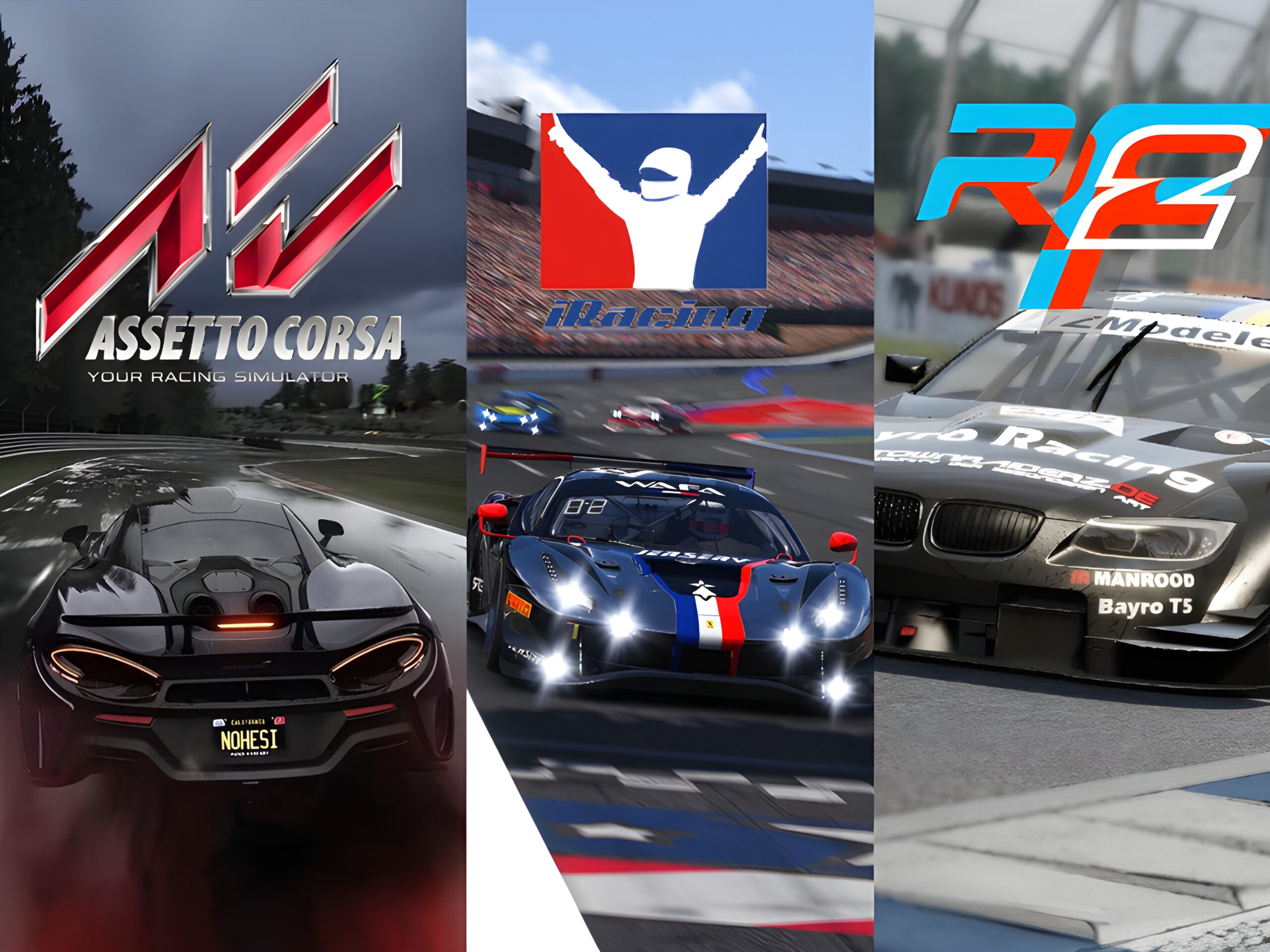 Assetto Corsa, iRacing ou rFactor 2? Qual Simulador é o Melhor para Você?